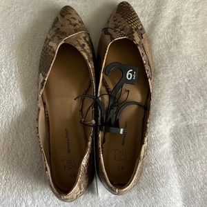 Snakeskin Flats